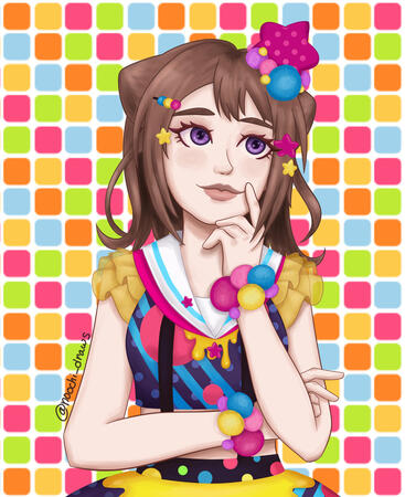 Kasumi (Bang Dream fanart)